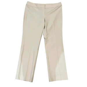 Nine West Women's "The Trouser" High-Waisted Straight-Leg Dress Pants‎ Size 12